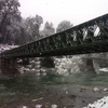 Bailey Bridge sa Nyingchi City, Tibet