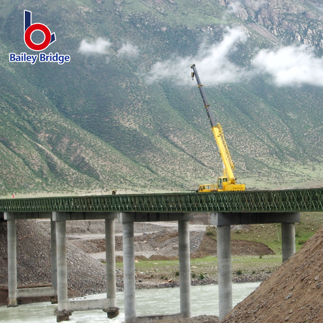 Paggawa ng Murang Prefabricated Compact Steel Militar Temporary Seel Bridge