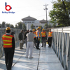 Pansamantalang Steel Bridge Pedestrian Bridge na May Mababang Presyo q235