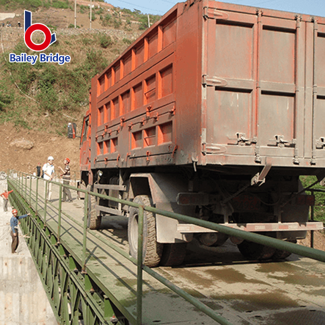 Pedestrian Bridge Factory Direct Q321 Bailey Bridge Ang Pinakamahusay na Sikat na Bailey Bridge