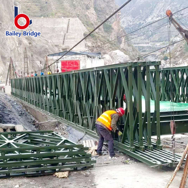 factory direct sales murang presyo galvanized steel truss bailey bridge