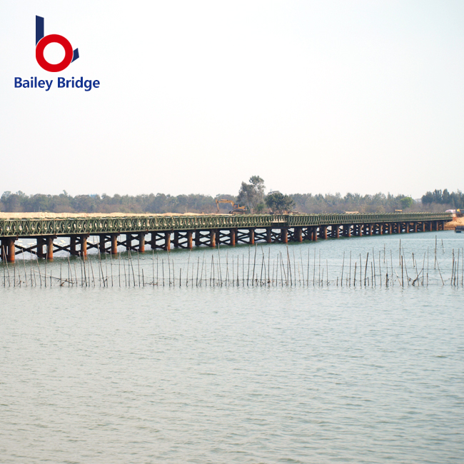 mahabang buhay High Quality super bailey truss load capacity high load steel bailley bridge