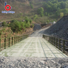 Pakyawan Temporary Pedestrian Bridge High Security High Load Steel Bailley Truss Bridge