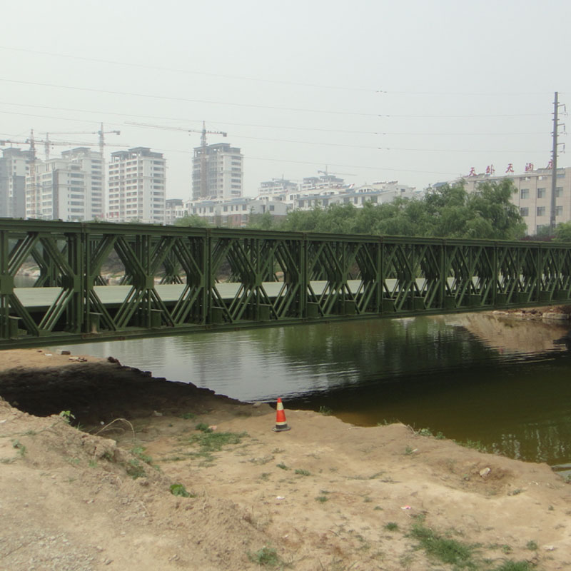 Bailey Bridge (CB-200, Double-lanes) Patungo sa Construction Bureau, Guan County, Liaocheng City, Shandong Province