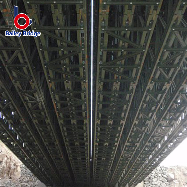 Factory Sale Presyo ng Bailey Bridge Steel Emergency Bridge China Manufacturer Pedestrian Bridge