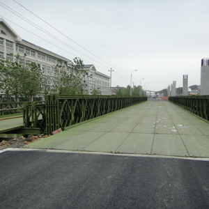 Pedestrian Bailey Bridge (CB-200 Plus HD-321) sa Ningbo City, Zhejiang Province