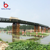 Pansamantalang Steel Bridge Prefabricated Compact Steel Truss Bridge