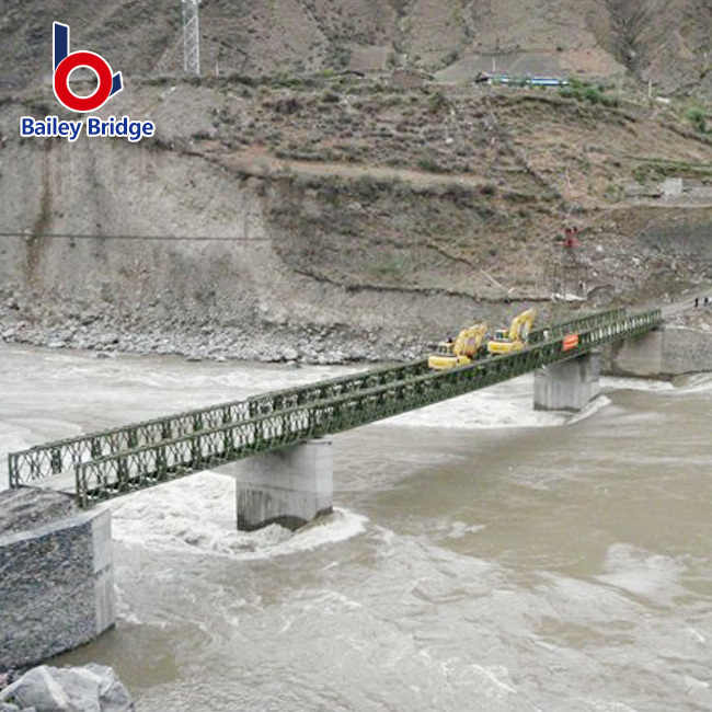 Pedestrian Bridge Factory Direct Q321 Bailey Bridge Ang Pinakamahusay na Sikat na Bailey Bridge