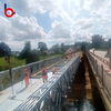 Customized Steel Structure Bailey Bridge Prefabricated Pedestrian Pansamantalang Bridge Steel Frame Truss Bridge