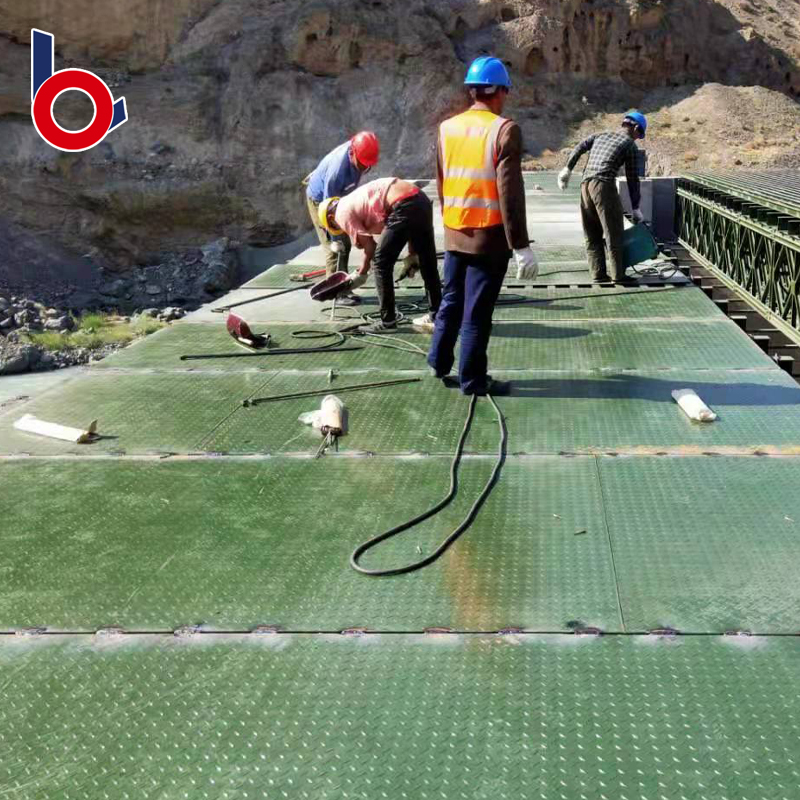 Presyo ng Pagbebenta ng Pabrika ng Bailey Bridge Steel Emergency Bridge China Tagagawa ng Pedestrian Bridge