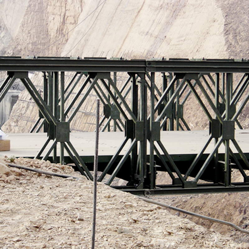 Bailey Bridge sa Nyingchi City, Tibet