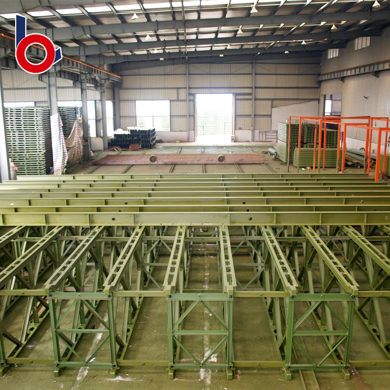 Bailey Bridge Pedestrian Bridge Structure Mababa ang Cost Factory Supply Truss Bridge