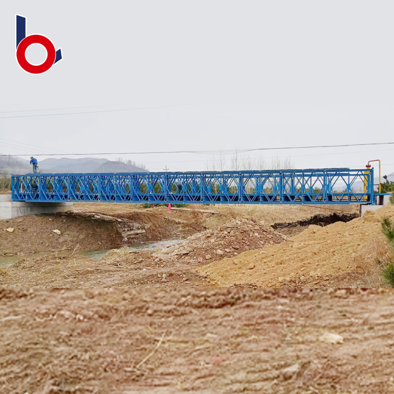 Na -customize na pansamantalang istruktura ng tulay na tulay