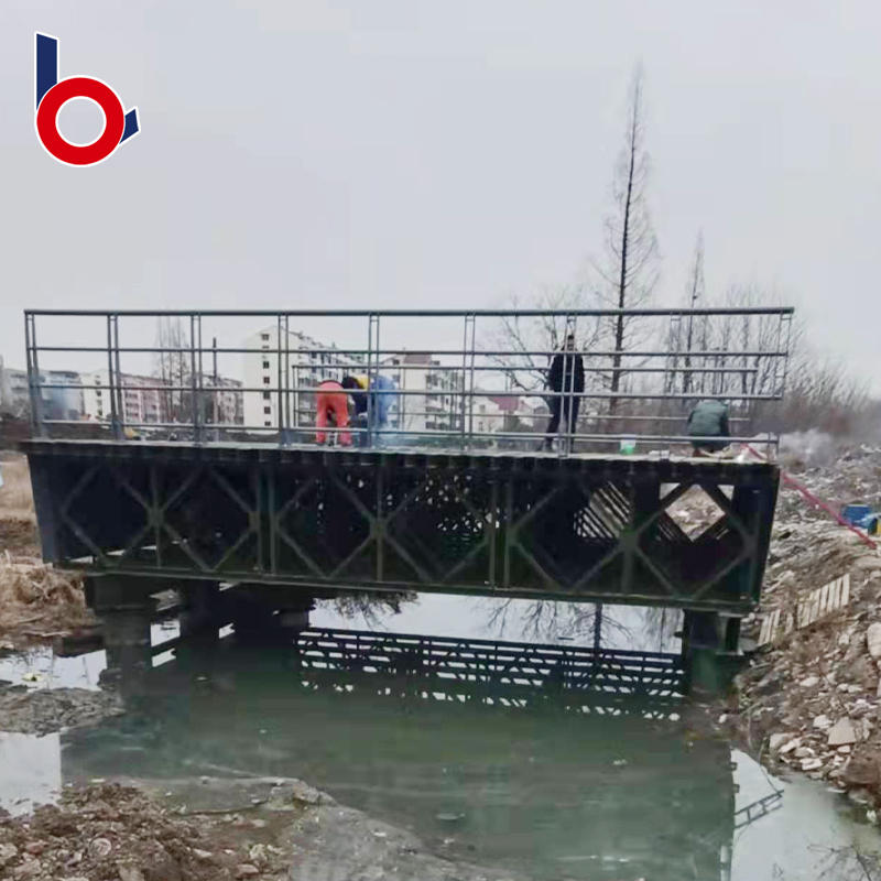 Multi-Lanes Bailey Bridge, Chuansha County, Shanghai City