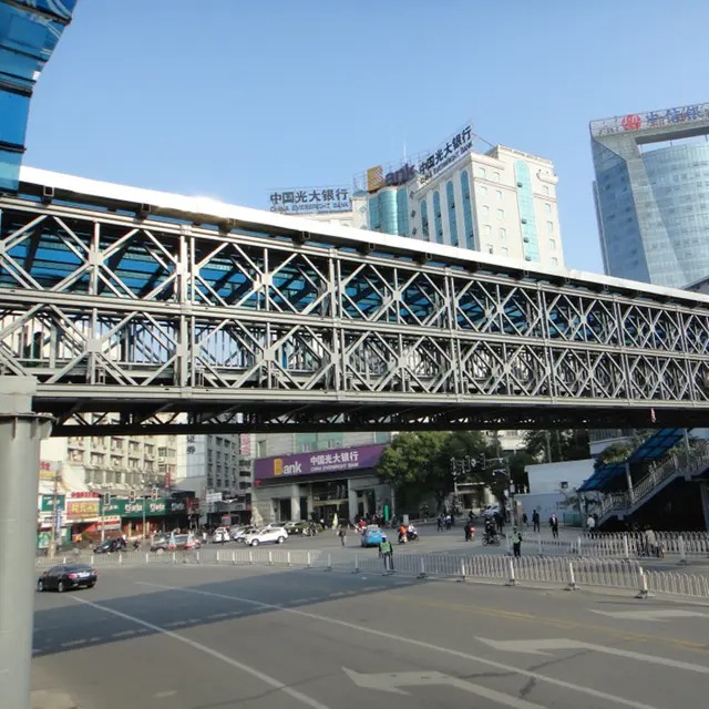 Isang tulay ng trestle