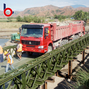 Bailey Bridge Pedestrian Bridge Structure Mababa ang Cost Factory Supply Truss Bridge