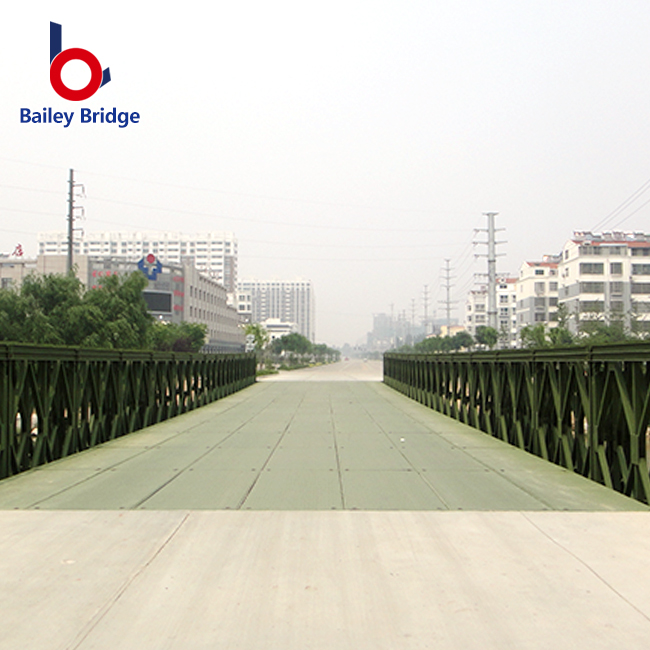 Compact 321 Bailey Bridge installation sa emergency recovery zone